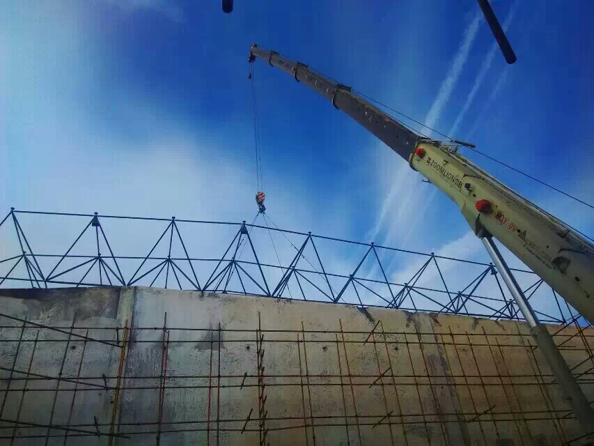 北辰食堂网架结构工程